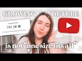 Why Growing on YouTube is NOT a “One Size Fits All”