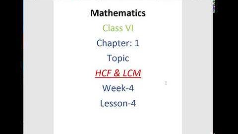 APSACS - OSP - Week 4 - Class 6 - Math - Lesson 4