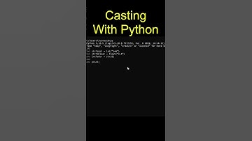 How to do Casting with python | ASMR Programming