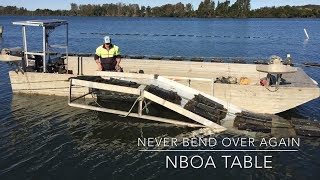 NBOA (Never Bend Over Again) Table - Oyster Industry Resimi