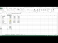 Microsoft Excel 2013/2016 pt 6 (Absolute Reference, Named Ranges, Copy/paste)