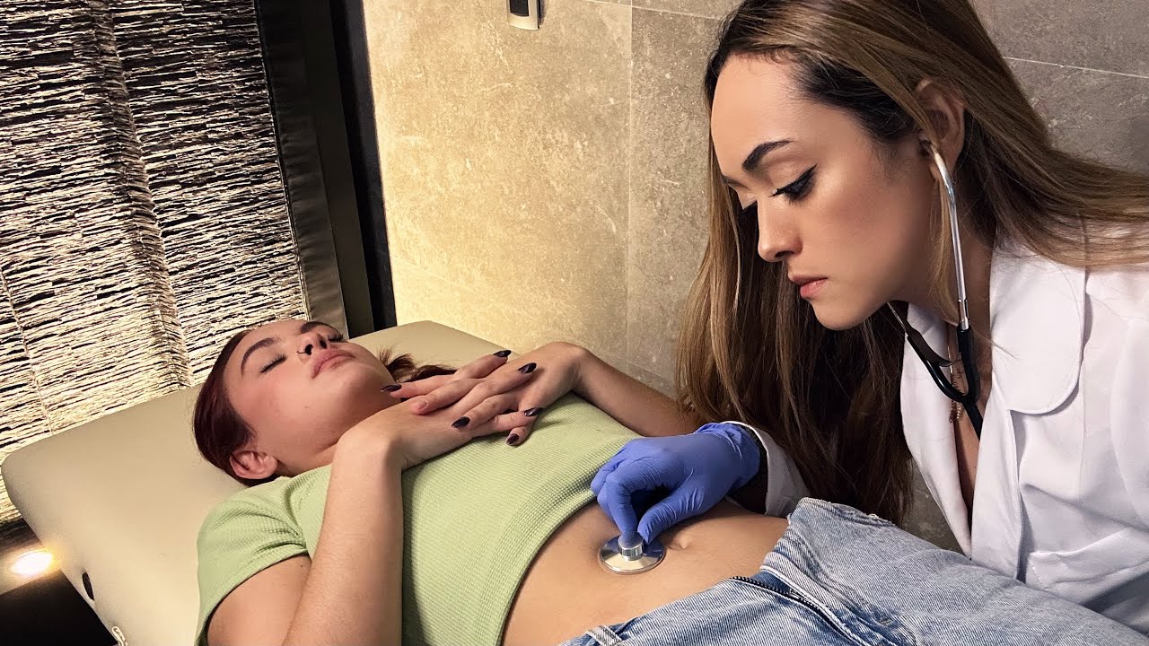 ASMR Abdominal Assessment: Detailed Examination [Layered Belly Sounds] | Soft Spoken Roleplay