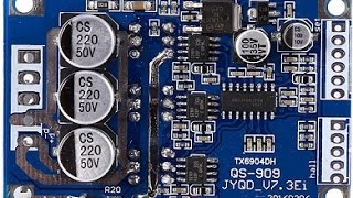 12V-36V 500W Brushless Motor Controller - Part 1