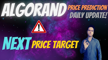 ALGORAND(ALGO) Short Term Realistic PRICE Prediction and Technical Analysis! Daily Update! 2021!