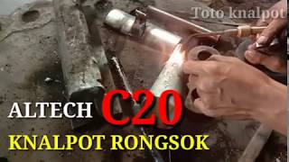 Bobok rx king altech c20 knalpot rongsok