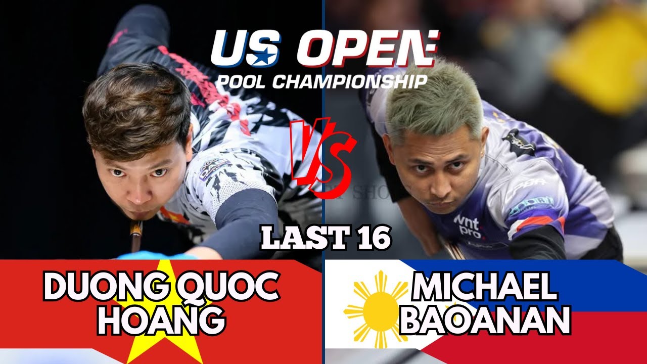 Duong Quoc Hoang vs Michael Baoanan | LAST 16 | 2025 US Open Pool Championship 