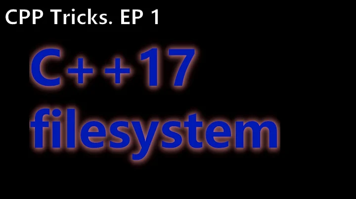 Universal File Pathing in C++17 - CPP tricks ep1