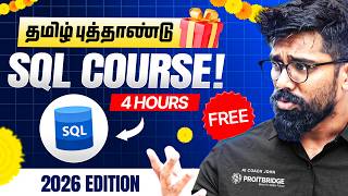 (The No.1 🔥) SQL FULL Course 2026 in Tamil | Beginner Friendly Net Worth