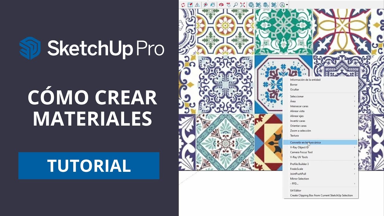 C mo Crear Materiales Tutorial De SketchUp YouTube C mo crear materiales tutorial de sketchup youtube