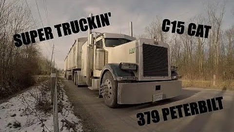 Our 379 Peterbilt Pulling Lode King Grain Trains. ...