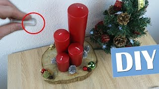 ADVENT WREATH DIY | TUTORIAL