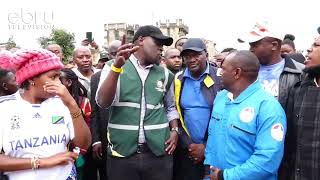 Sakaja Visits Mathare Flooding Victims and Families #ebrunews