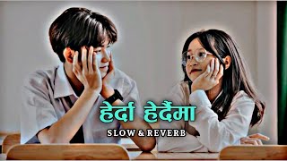 Herda Herdaima.new Nepali Romantic Lofi Song Slowreverb Ft. Sitaram, Arjun, Bijay, Sagar & Hari