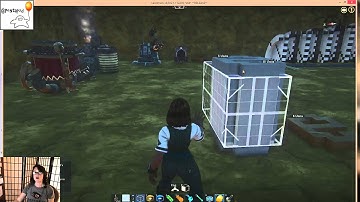 Landmark Building 202: Curved flat voxel shapes and banners