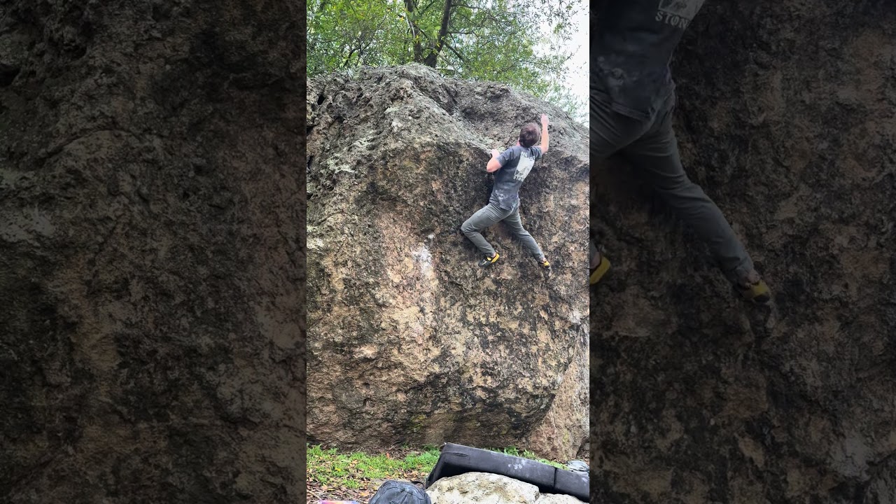 Scary Overhang, Berkeley CA — V5