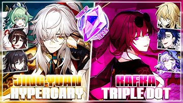 Jing Yuan Hypercarry & Kafka x Black Swan Triple Dot | Memory of Chaos 12 (Honkai Star Rail 2.0)