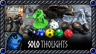 Solo Thoughts | Fallout: Wasteland Warfare - Miniatures Skirmish / RPG Sandbox!