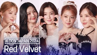 레드벨벳(Red Velvet) 케이콘 재팬 2024 레드카펫 | KCON JAPAN 2024