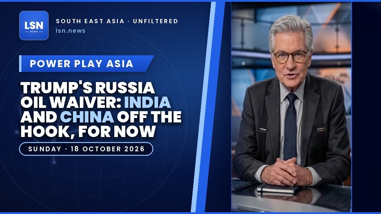 Trump's Russia oil waiver: India and China off the hook, for now