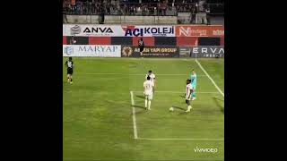 VANSPOR AMEDSPOR MAÇINDA BEKİR&#39;İN GOLÜ #KARDEŞ TAKIMLAR