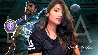 Road to Diamond | Valorant India Rank Push | Luna ♡