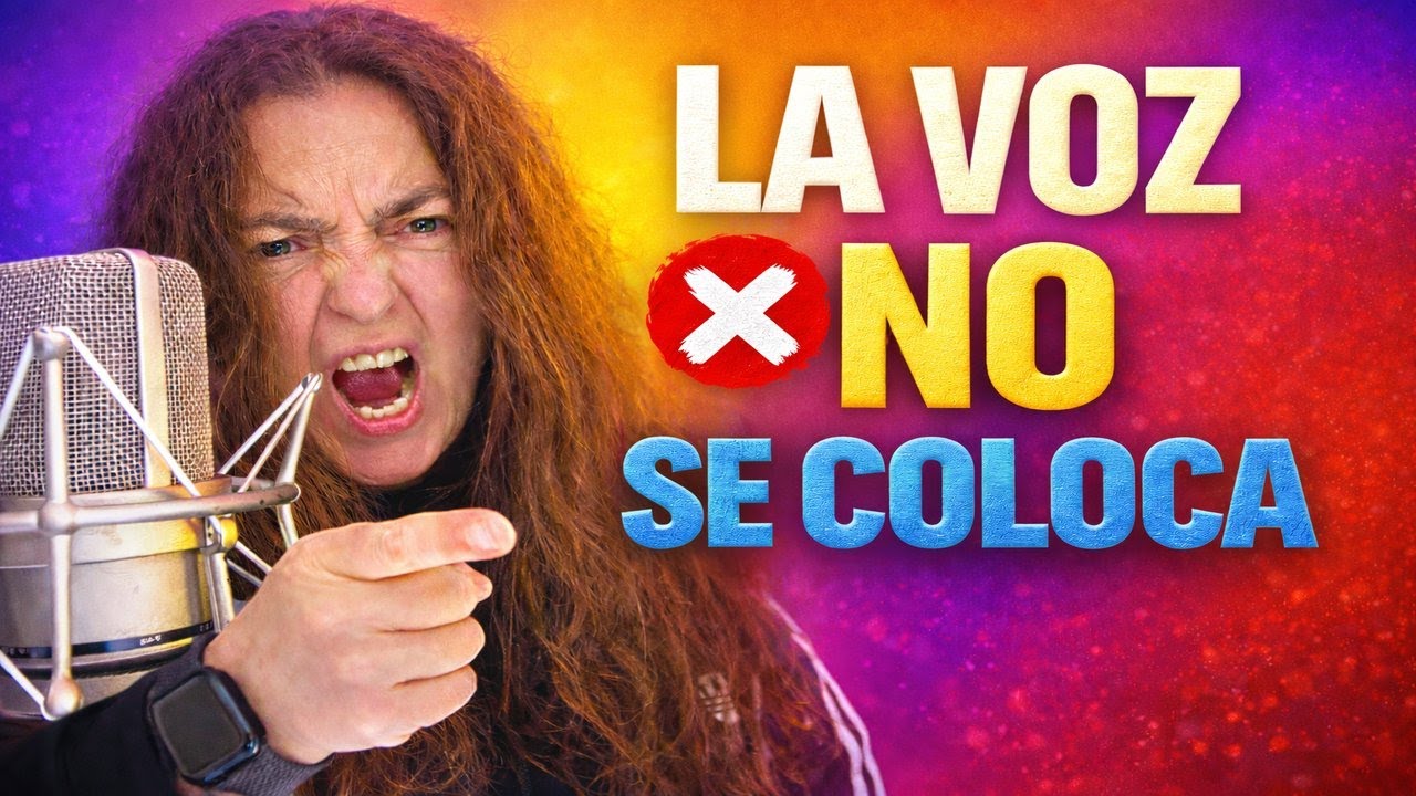 ¿Cómo colocar la voz en el canto?... ❌ 📢 ¡NO La Voz NO Se Coloca!