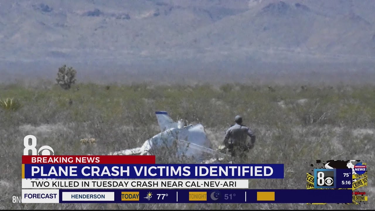 Victims identified in plane crash near Searchlight - YouTube
