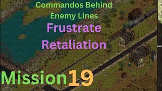 Commandos: Behind Enemy Lines Mission 19 - Frustrate Retaliation | Walkthrough. Easy Way.