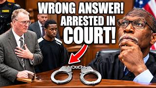 LAWYER Tells Client to IGNORE the Judge — He Gets HANDCUFFED in Court!