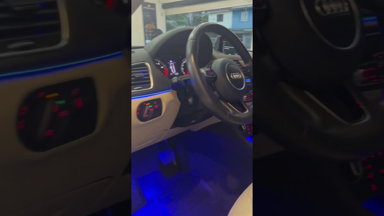 Audi Q3 - Iluminação Personalizada com ajuste de cores - ArtsomAuto