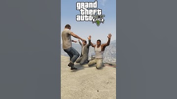 Trevor kills michael and franklin in GTA 5 😱  #shorts #gta5