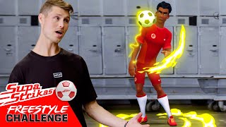Use Your Head! | Supa Strikas - Freestyle Challenge! | Football Skills and Tricks | Soccer Cartoon