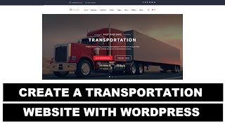 How To Create a Transportation Website With WordPress | Cab Booking Website