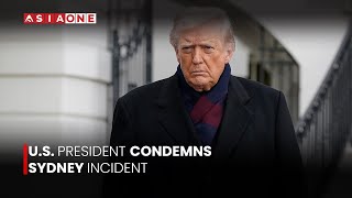 Trump Condemns Sydney Incident, Calls It Antisemitic Asia One News