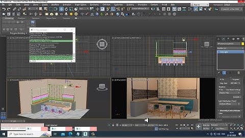 3DsMax Tutorials, Tutorial on Texturing a Stylish Dining Table & Chair in 3dsmax ( Part 7)