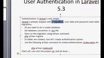 laravel 5.3 authentication