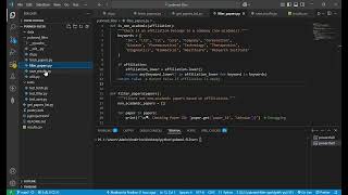 Filtering Non-Academic Publications from PubMed Using Python
