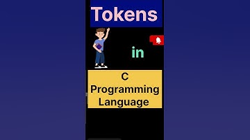 What are Tokens in C programming  #interviewquestions  #cprogramming #shorts
