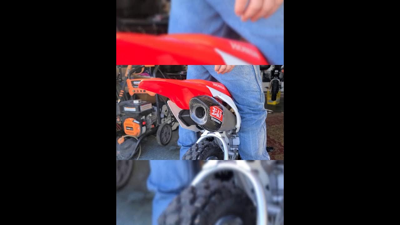 2021 crf110 exhaust