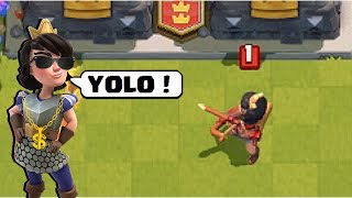 Funny Moments, Glitches, Fails, Wins and Trolls Compilation #27 | CLASh ROYALE Montage