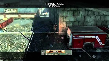 FIRST MW3 THROWING KNIFE ACROSS THE MAP GWK??!? w/ Reactions!!