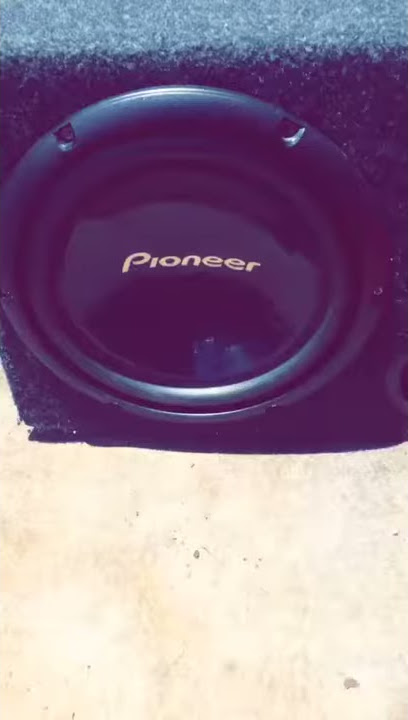 Sub de 10 Pioneer tocando sem módulo! Mais forte que o de 12?