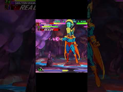 MvC2: Rappleross - Magneto Throw Glitch (Vertical Y-Boost) .:1.26.24:.