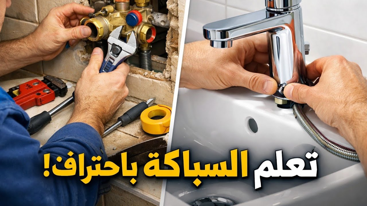 أسرار تعلم السباكة في 7 دقائق فقط