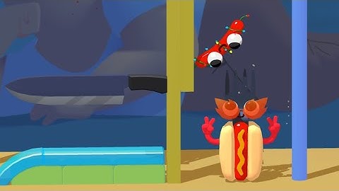Fork N Sausage - All Levels Gameplay Android, iOS