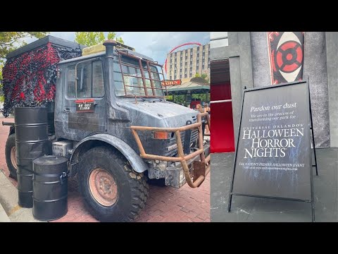What We Know So Far About Halloween Horror Nights 2021 With Some New Construction Props!