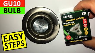 How to Replace GU10 Light Bulb - Change GU10 Light Bulb from GU10 Halogen to GU10 LED