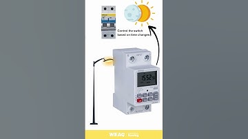 Smart Time Switch for Street Lights | MCB Wiring Demo.