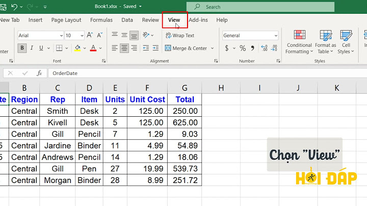 Cách so sánh 2 bảng tính excel