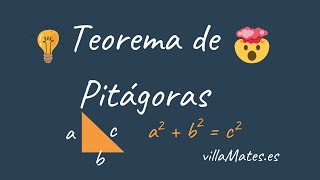 Teorema de Pitágoras Teorema de Pitágoras